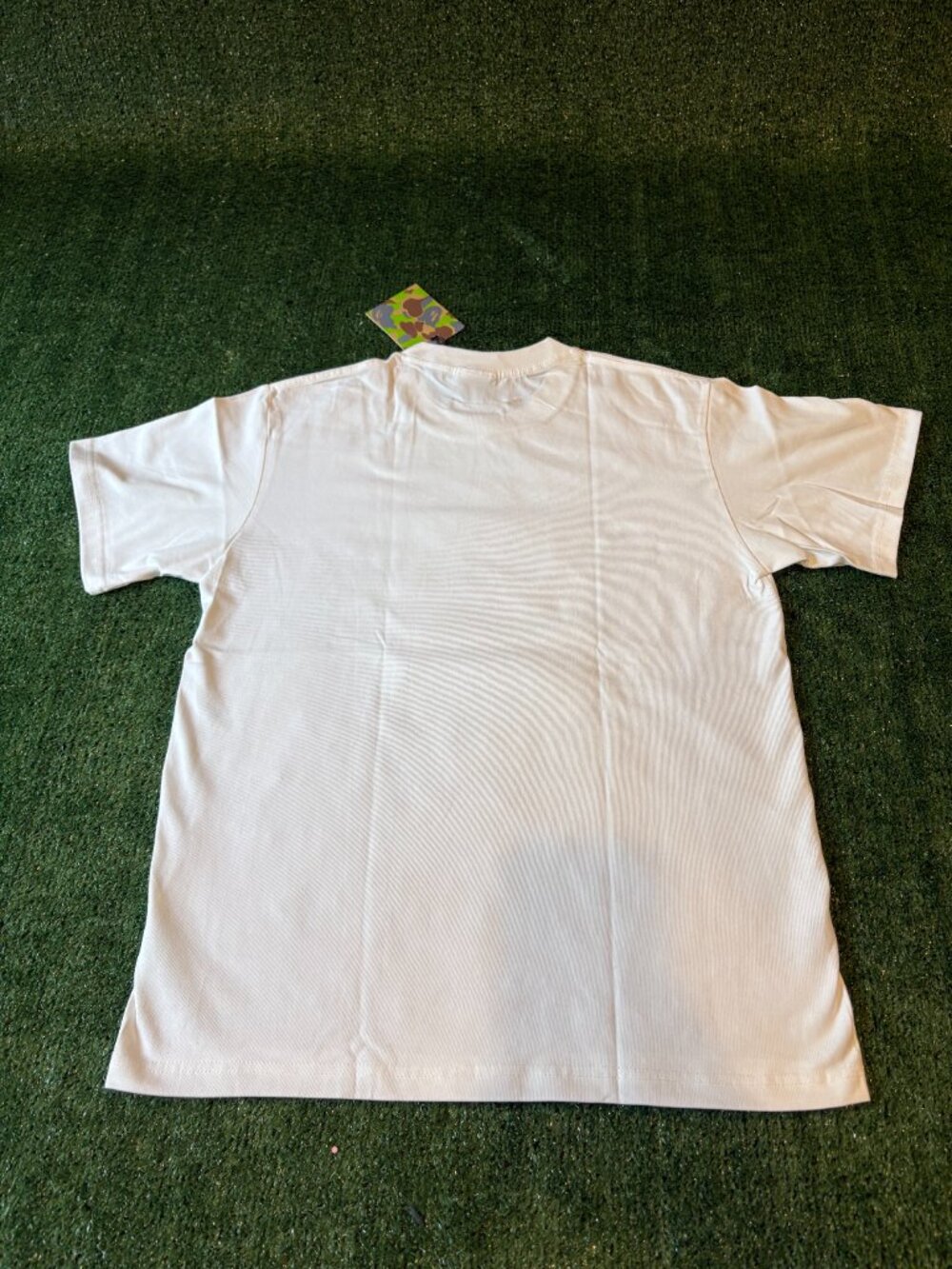 BAPE White Camo Ape Head Tee - Picture 2 of 5